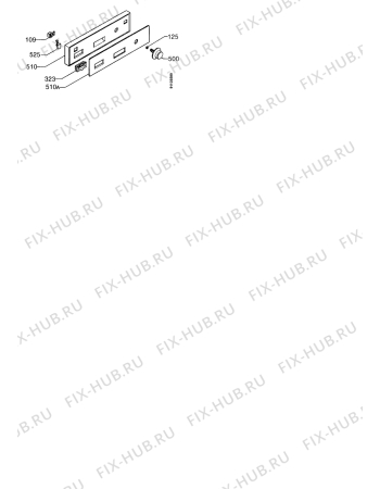 Взрыв-схема посудомоечной машины Kuppersbusch IG446.0J - Схема узла Command panel 037